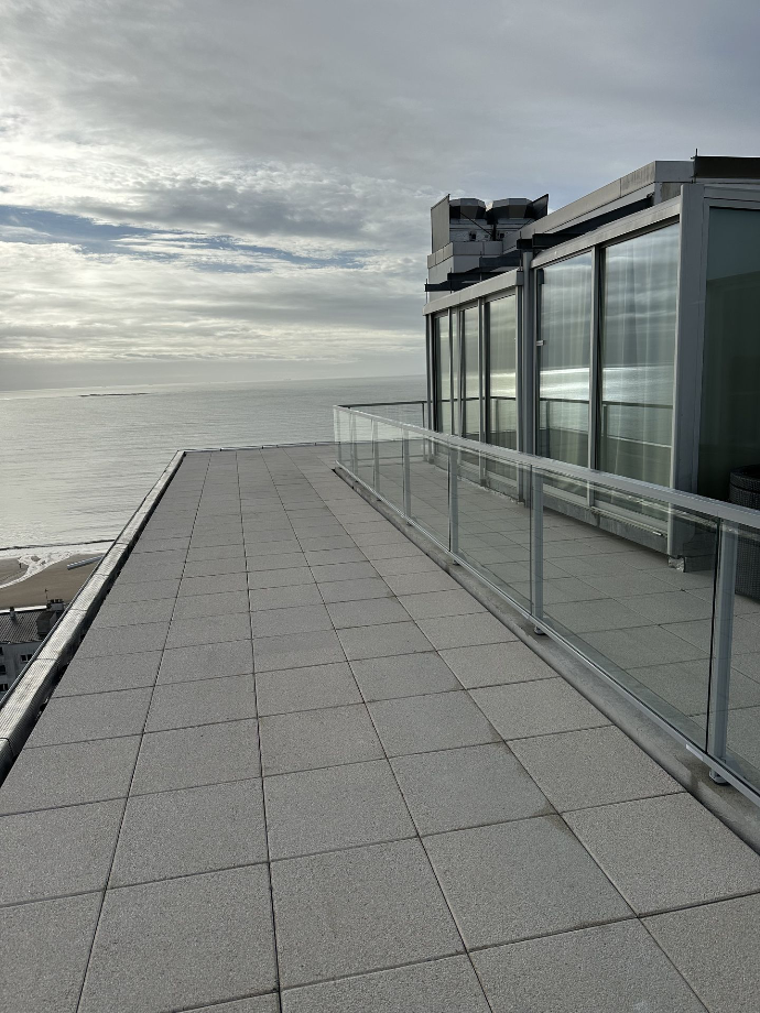 Dallage de toiture, terrasse toit