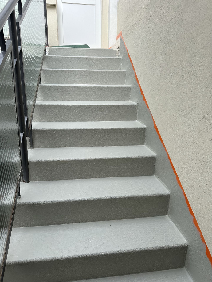 Réfection d&#39;escaliers en béton